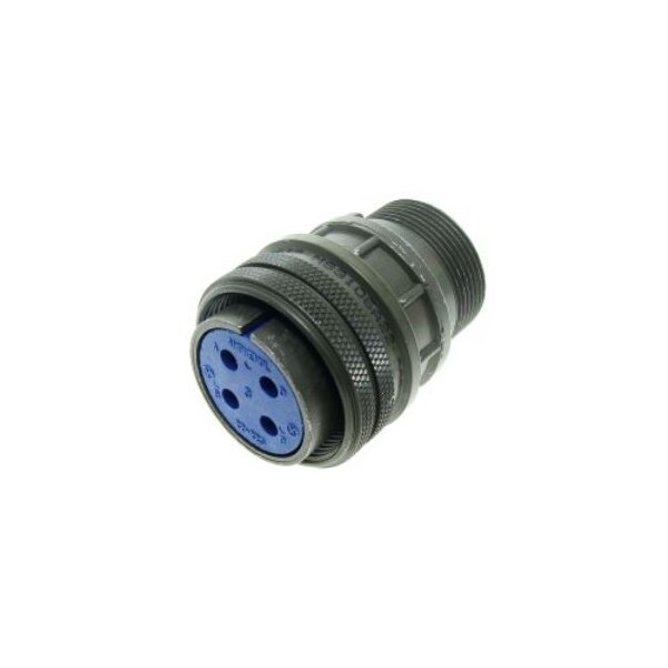 Pin & Sleeve Plug, 13/46 A, 500V AC, 4 Pole, Screw Terminals Wire Connection Type